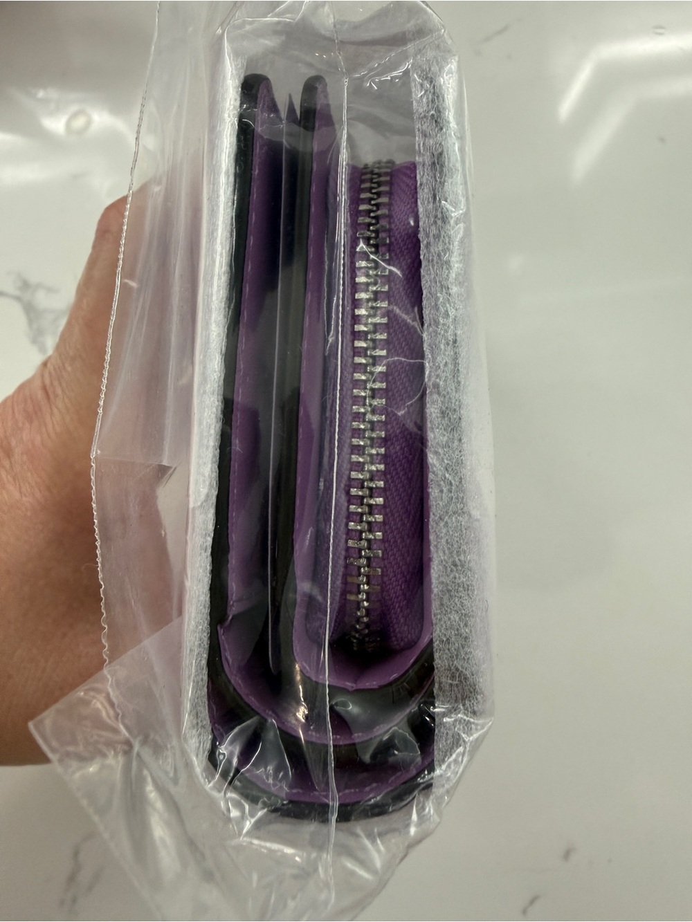 NWT Lena Medium Bifold Wallet-Wisteria Purple - Picture 10 of 11